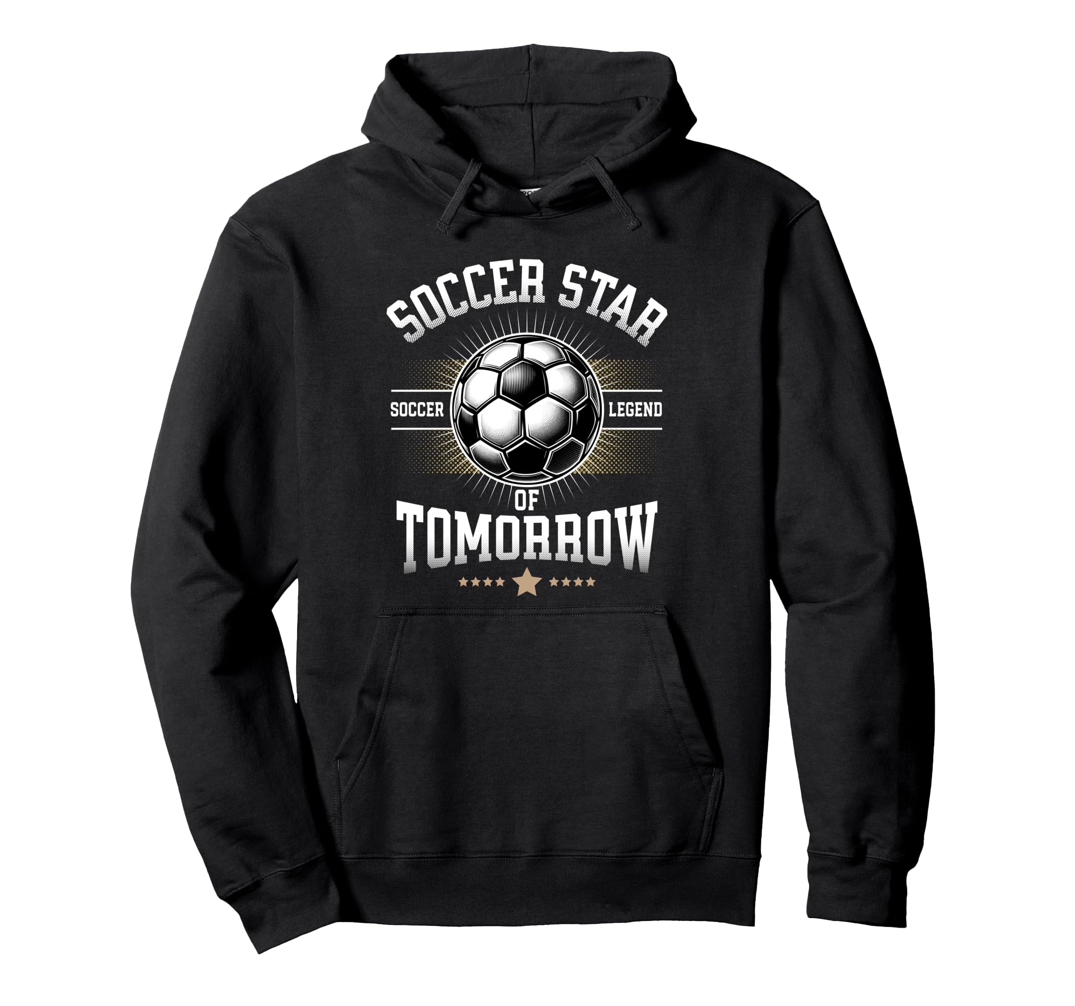 Soccer Star Tomorrow Talent Hoodie - Casual Everyday Wear Men Women