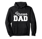 Soccer Dad Soccer Player Coach Hoodie - Aesthetic Graphic Unisex