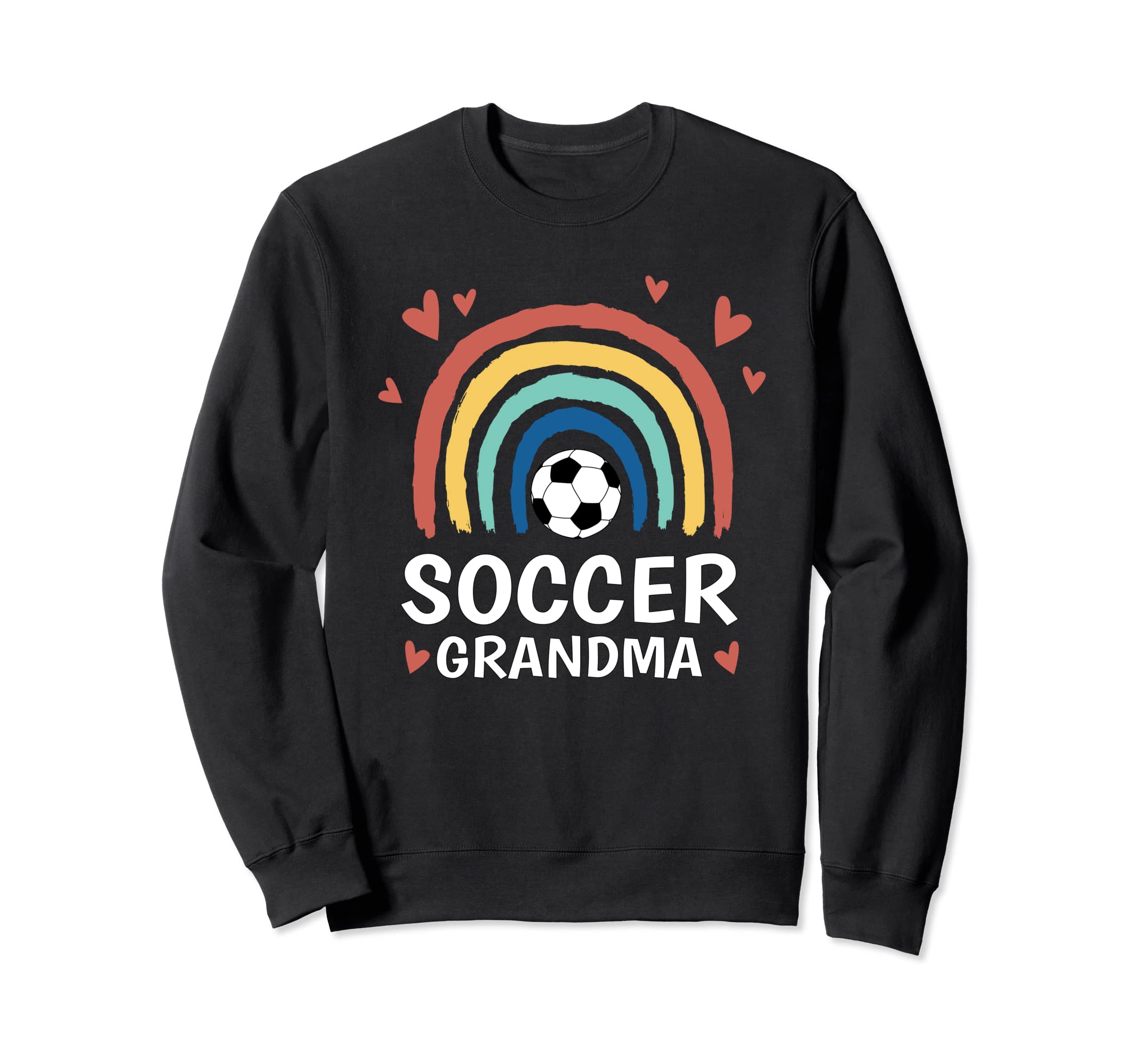 Leopard Rainbow Soccer Player Sweatshirt - Aesthetic Graphic Men Women