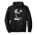Kawaii Frog Soccer Skills Loading Win Coach Hoodie - Trendy Graphic Unisex