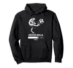 Kawaii Frog Soccer Skills Loading Win Coach Hoodie - Trendy Graphic Unisex