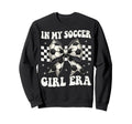 My Soccer Era Coquette Bow Soccer Sweatshirt - Aesthetic Graphic Unisex
