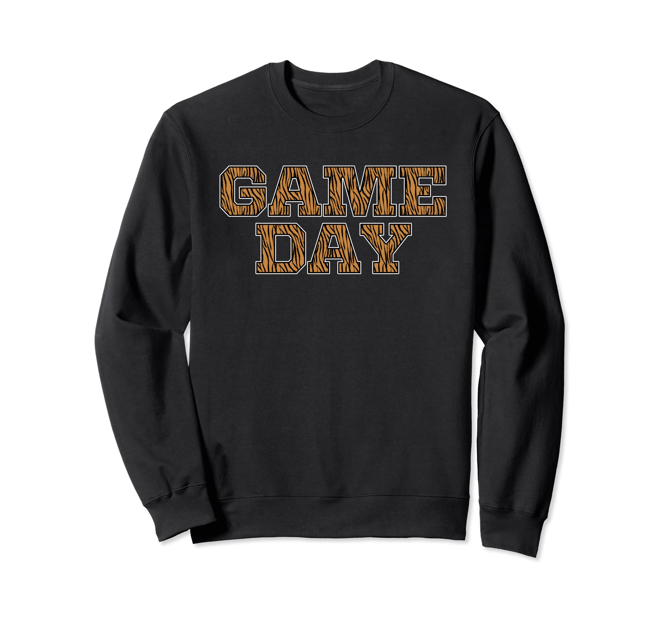 Game Day Tiger Animal Sports Soccer Sweatshirt - Novelty Apparel Unisex