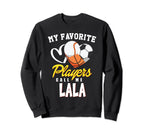 My Favorite Players Baseball Soccer Sweatshirt - Unique Graphic Unisex