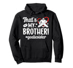 My Brother Hockey Goalie Sister Hockey Hoodie - Custom Art Print Men Women
