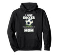 I Love Soccer Almost As Much As I Love Hoodie - Trendy Graphic Men Women