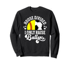 House Divided I Only Raise Ballers Sweatshirt - Minimalist Print Men Women