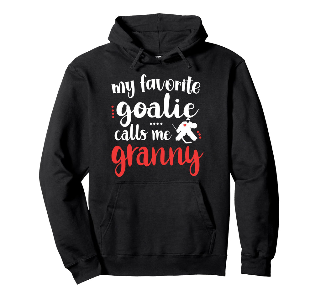 Proud Ice Hockey Goalie Granny Hoodie - Fun Novelty Design for Adults