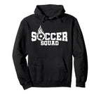 Soccer Squad Stuff Soccer Player Stuff Hoodie - Minimalist Print Unisex