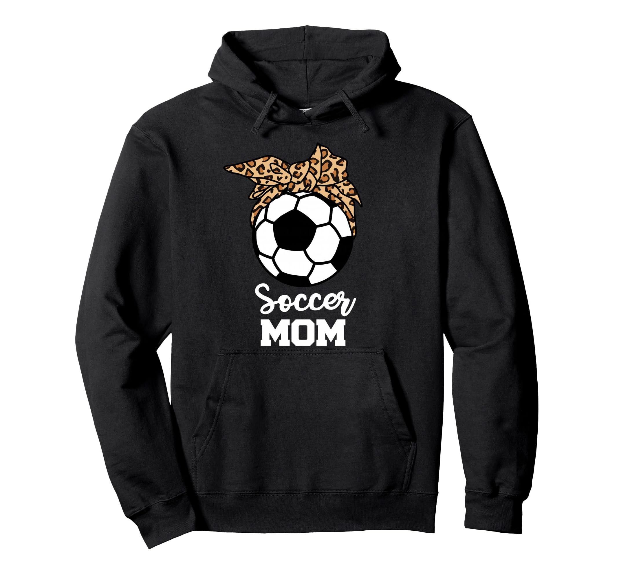 Soccer Mom Funny Soccer Player Hoodie - Minimalist Print for Adults