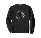Basketball Silhouette Basketball Sweatshirt - Unique Graphic Men Women