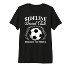 So Proud Soccer Mom Soccer Player T-Shirt - Minimalist Print for Adults