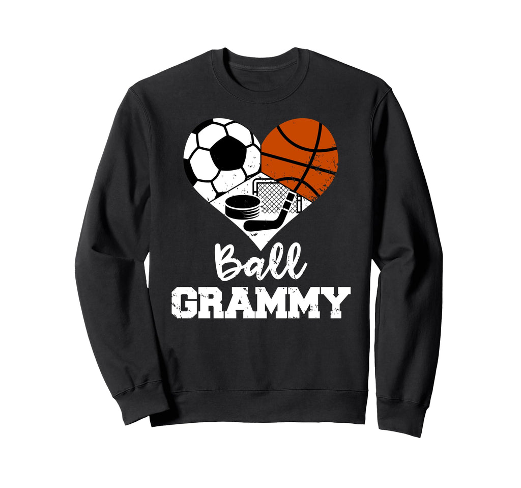 Ball Grammy Funny Soccer Basketball Sweatshirt - Streetwear Style Unisex