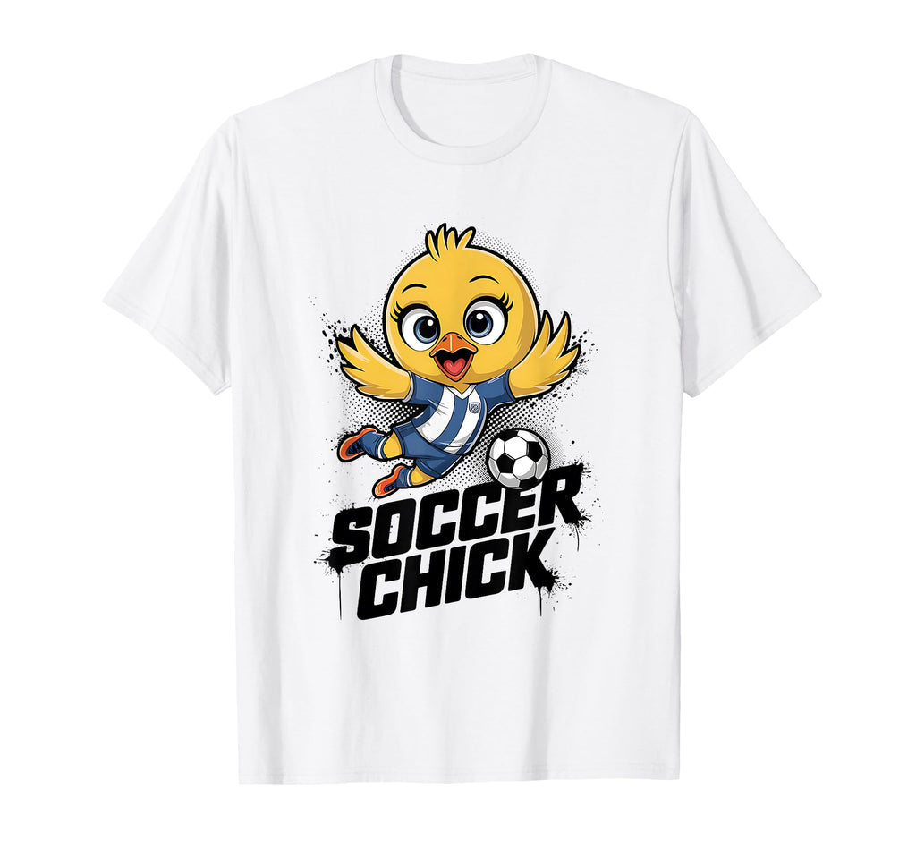 Soccer Chick Soccer Player Soccer T-Shirt - Aesthetic Graphic for Adults