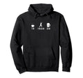 My Day Coffee Handball Beer Handball Hoodie - Graphic Print Men Women