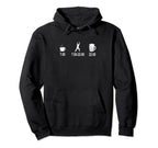 My Day Coffee Handball Beer Handball Hoodie - Graphic Print Men Women