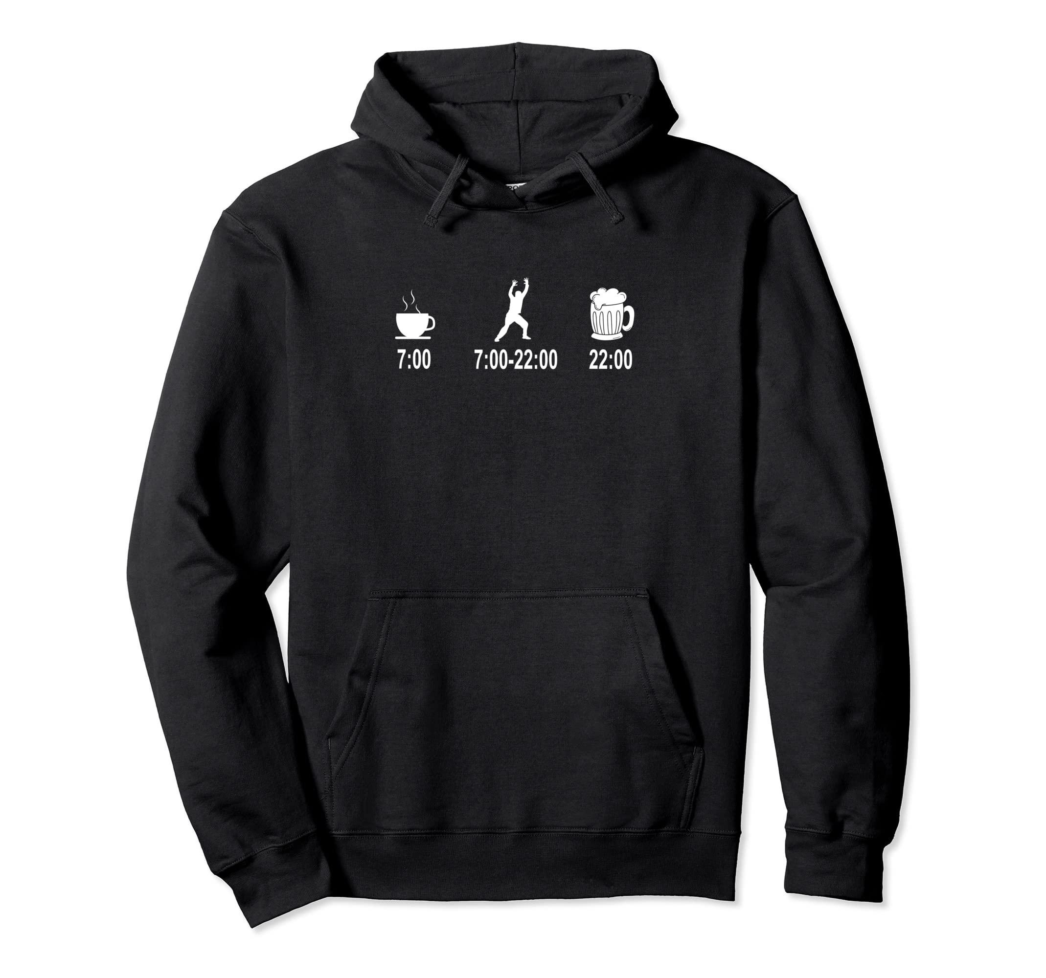 My Day Coffee Handball Beer Handball Hoodie - Graphic Print Men Women
