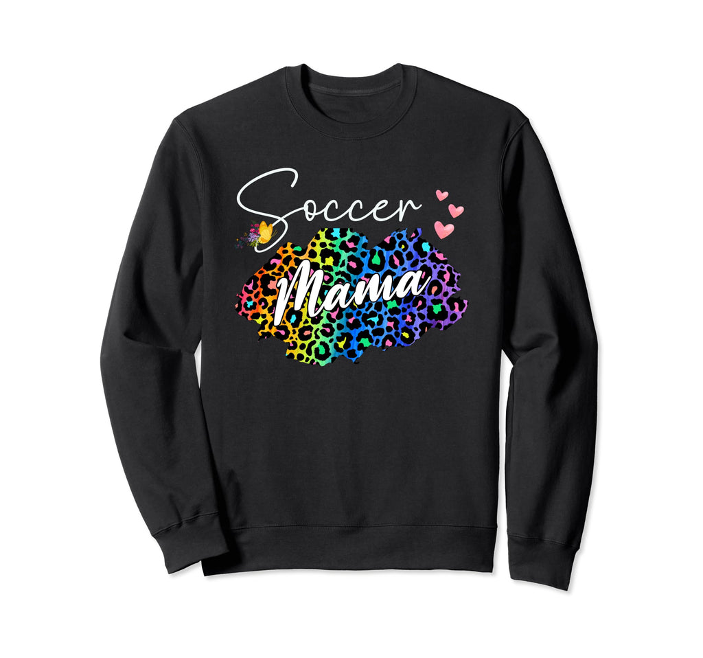 Soccer Mama Team Mom Athlete Mom Sweatshirt - Aesthetic Graphic Unisex