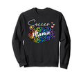 Soccer Mama Team Mom Athlete Mom Sweatshirt - Aesthetic Graphic Unisex