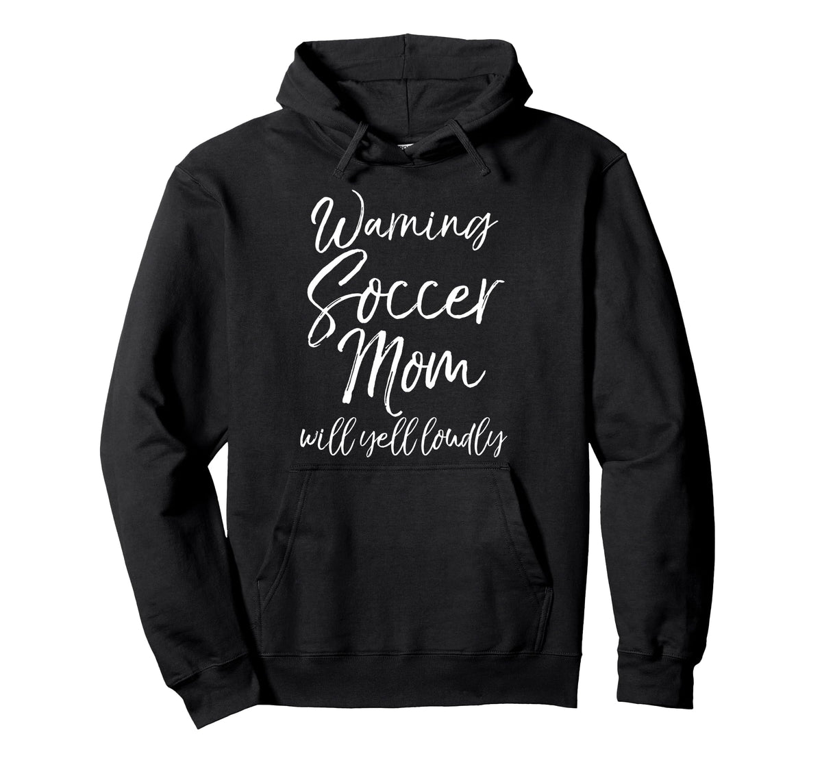 Funny Soccer Mom Gift Warning Soccer Hoodie - Casual Everyday Wear Unisex