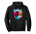 Football Footballers Soccer Hoodie - Unique Graphic for Adults