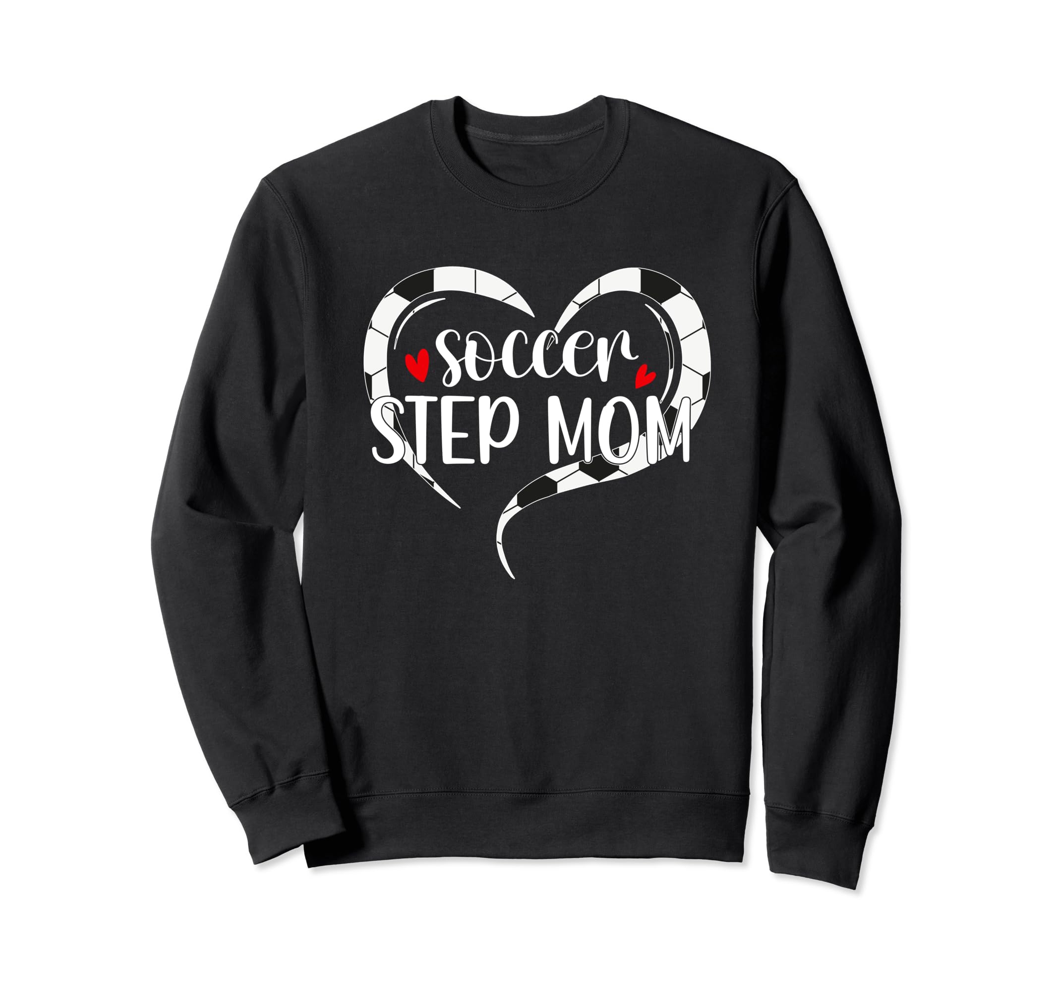 Soccer Step Mom Soccer Player Stepmother Sweatshirt - Graphic Print Unisex