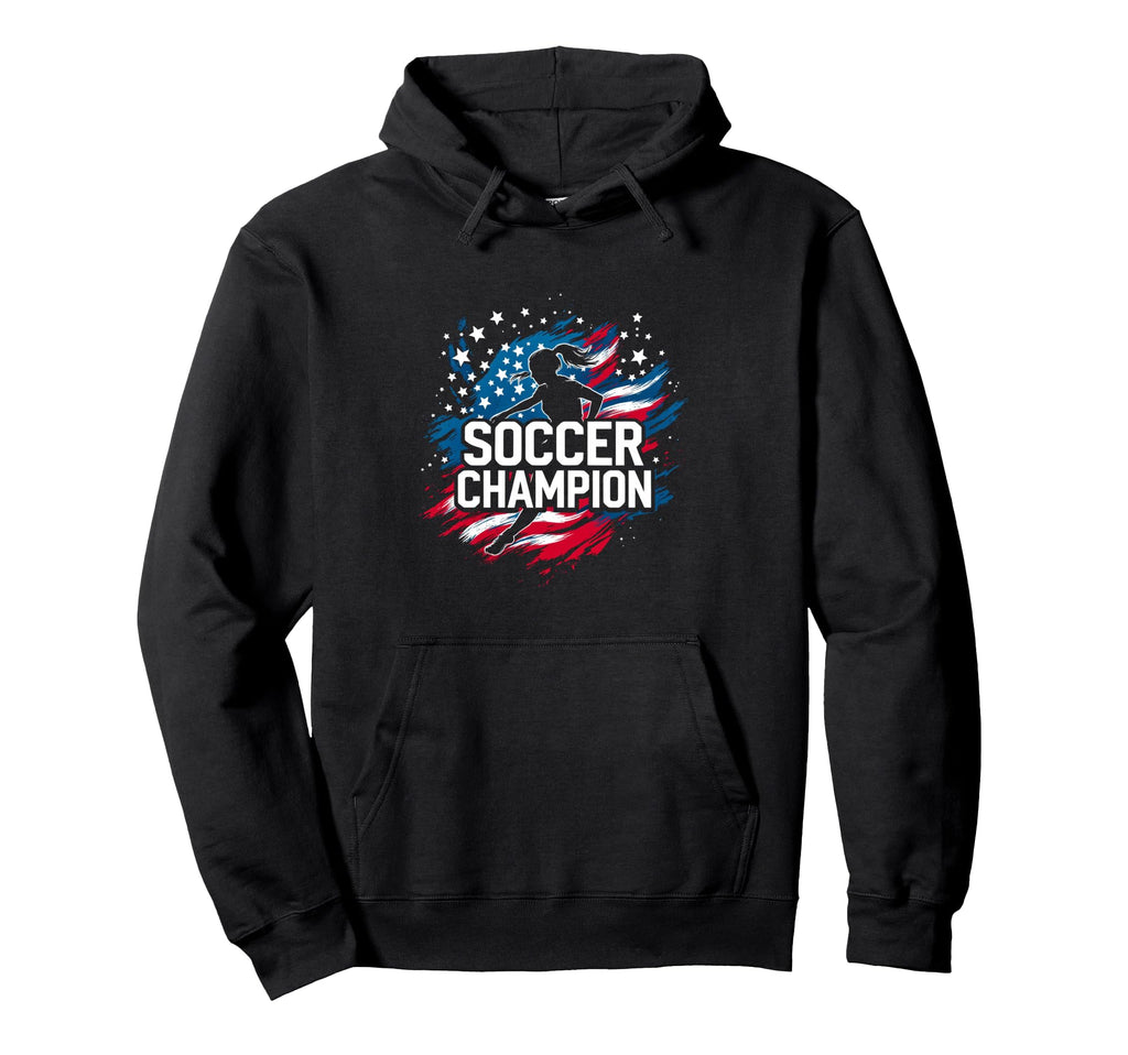 Soccer Champion Hoodie - Trendy Graphic Unisex