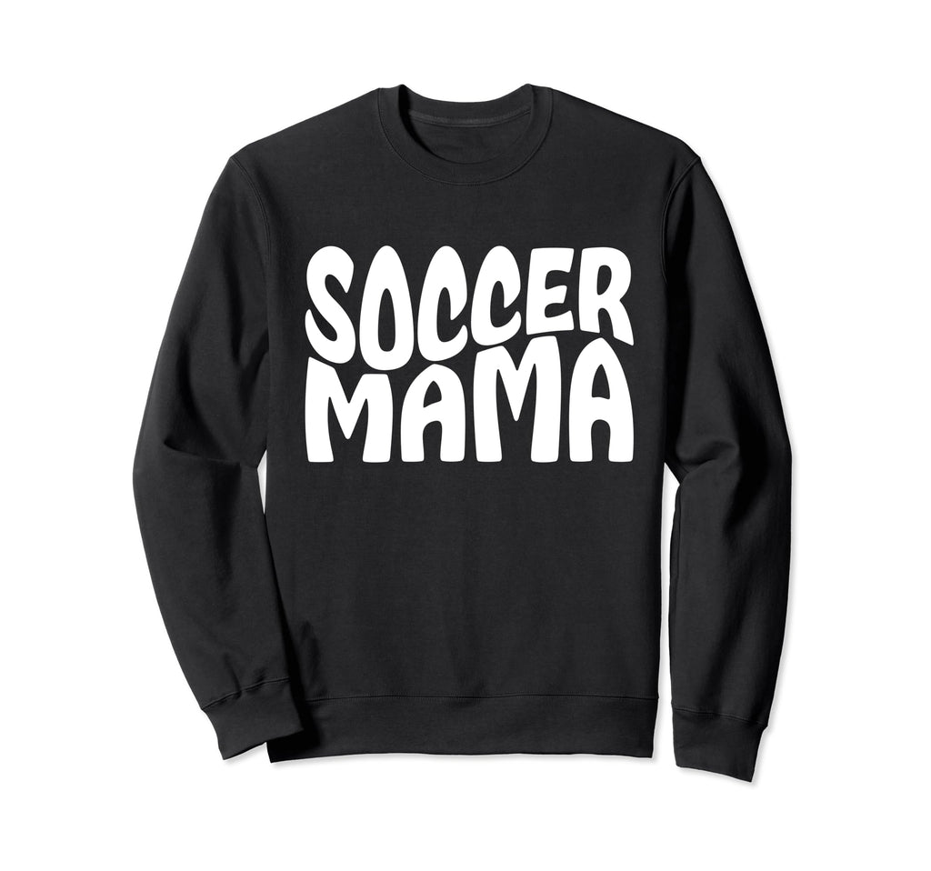 Soccer Mama Groovy Soccer Moms Sweatshirt - Custom Art Print Unisex