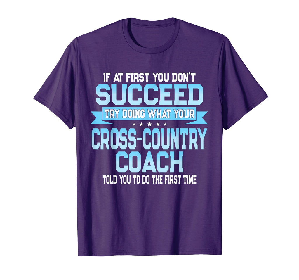 Fun Sport Coach Gift Funny Cross T-Shirt - Fun Novelty Design for Adults