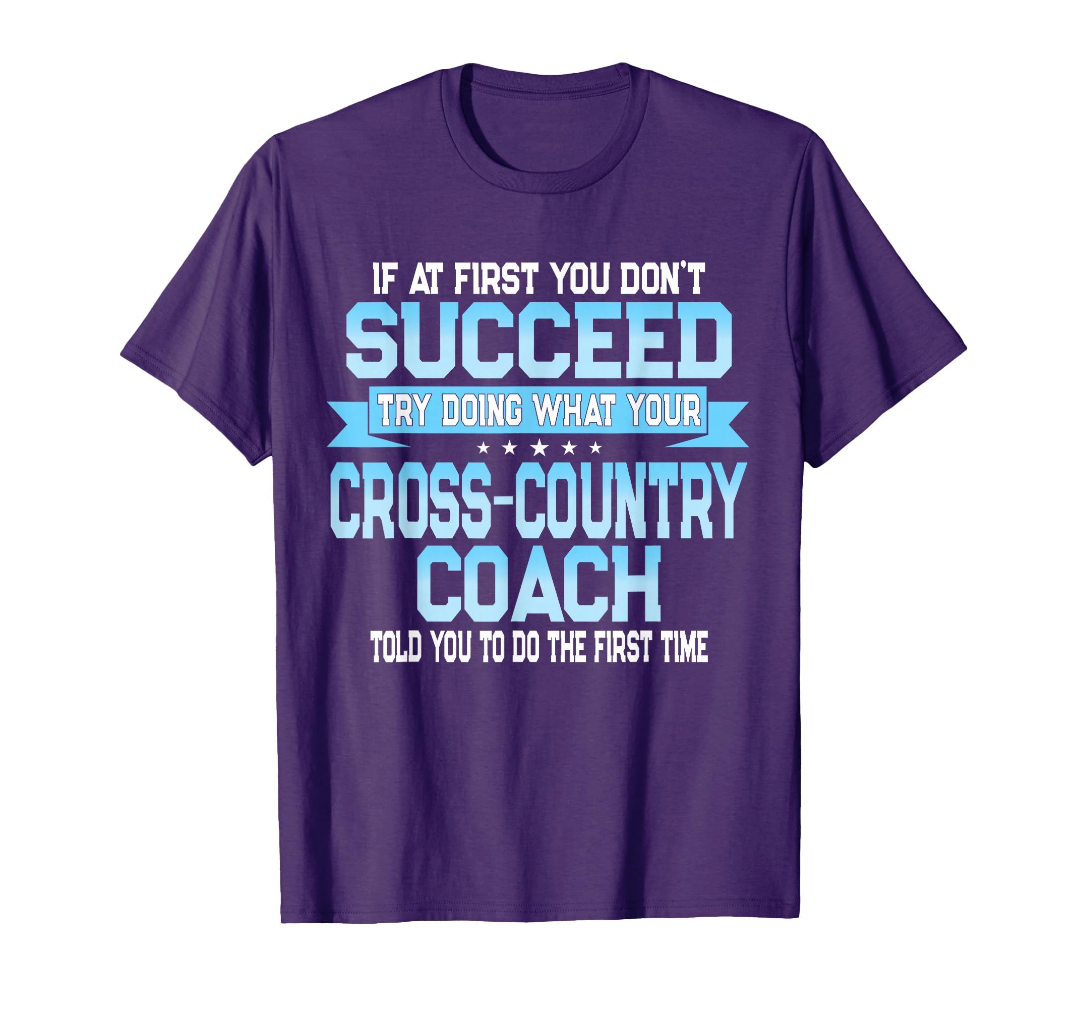 Fun Sport Coach Gift Funny Cross T-Shirt - Fun Novelty Design for Adults