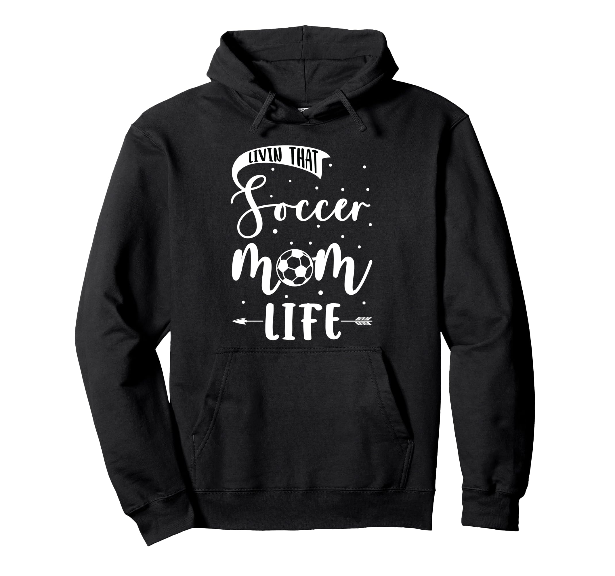 Soccer Mom Hoodie - Graphic Print Men Women
