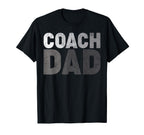 Coach Dad Funny Soccer Football T-Shirt - Aesthetic Graphic Men Women