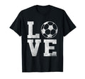 Love Soccer I Love Soccer Sport Player T-Shirt - Trendy Graphic Men Women