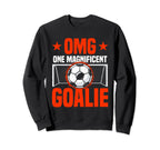 Goaltender Gloves Goalkeeper Soccer Sweatshirt - Streetwear Style Unisex