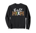 Ball Mom Volleyball Soccer Mom Sweatshirt - Aesthetic Graphic Unisex