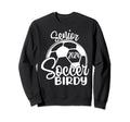 Senior Soccer Birdy 2024 Class 2024 Sweatshirt - Graphic Print Unisex