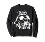 Senior Soccer Birdy 2024 Class 2024 Sweatshirt - Graphic Print Unisex