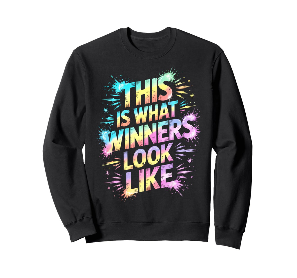 This Is What Winners Like Spirit Sweatshirt - Trendy Graphic for Adults