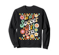 My Soccer Era Groovy Soccer Sweatshirt - Unique Graphic Men Women