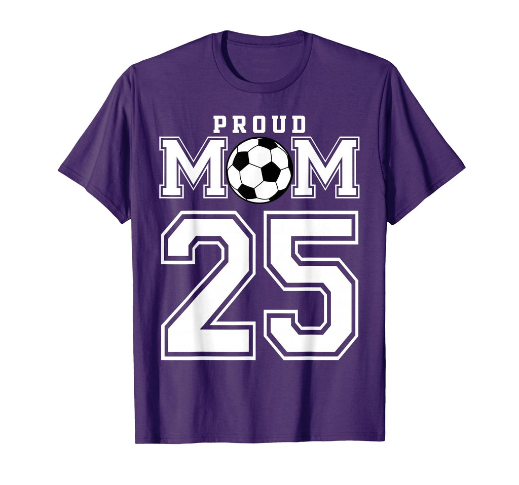 Number 25 Custom Proud Soccer Futbol T-Shirt - Novelty Apparel Men Women
