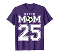 Number 25 Custom Proud Soccer Futbol T-Shirt - Novelty Apparel Men Women