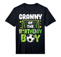 Mens Soccer Granny Birthday Party T-Shirt - Aesthetic Graphic Unisex