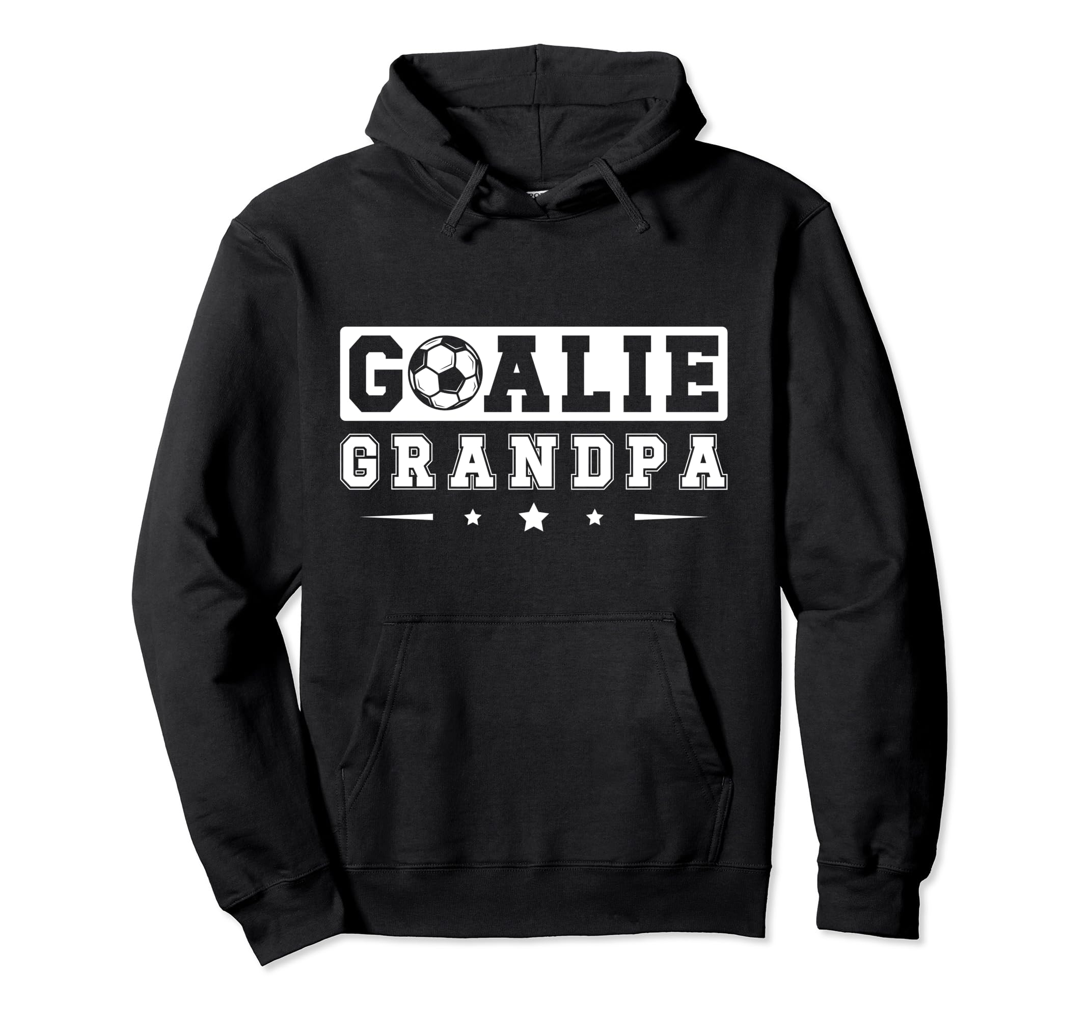 Soccer Goalie Grandpa Soccer Hoodie - Aesthetic Graphic for Adults