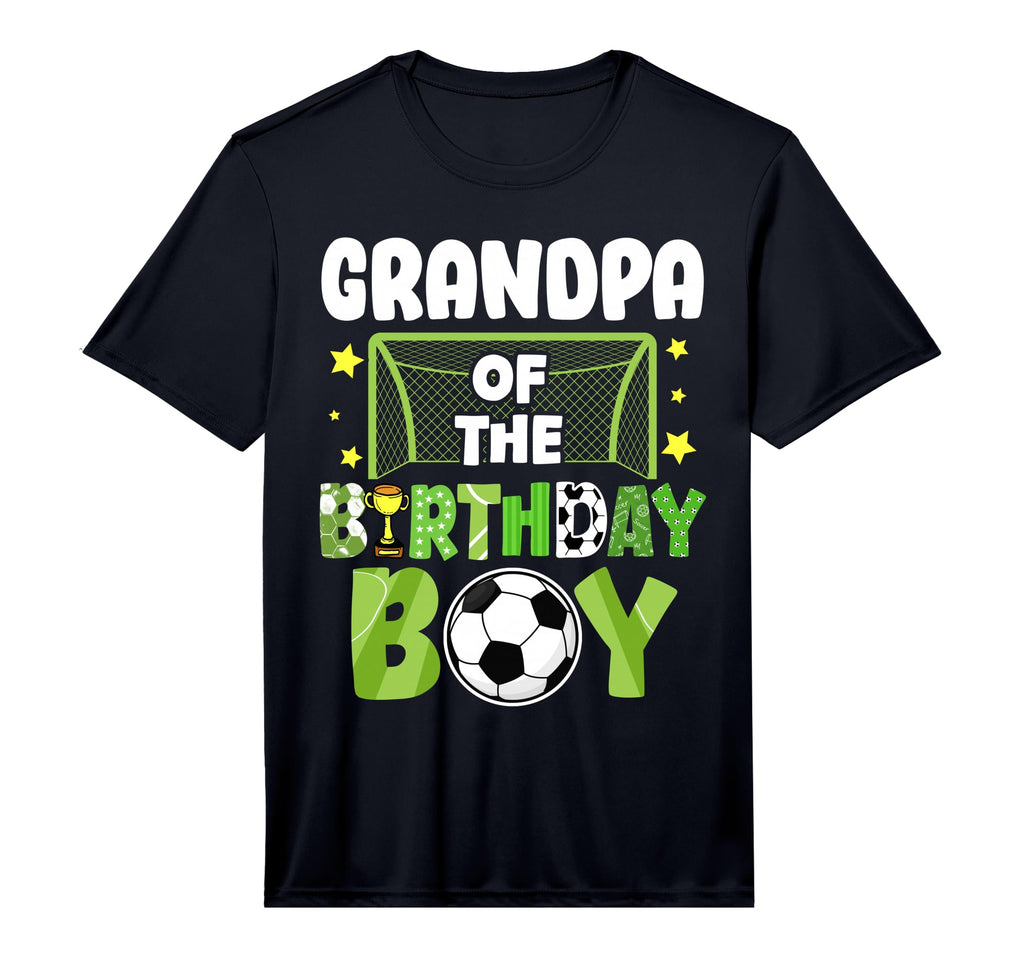 Mens Soccer Grandpa Birthday Party T-Shirt - Novelty Apparel Men Women