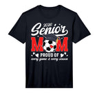 Mens 2026 Soccer Senior Mom 2026 T-Shirt - Aesthetic Graphic Men Women