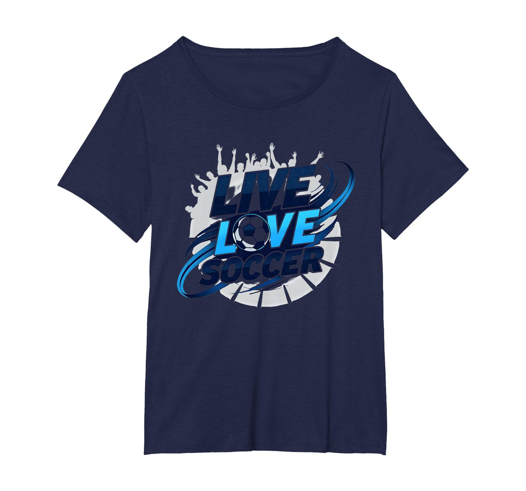 Soccer Mom Live Love Soccer Sweatshirt - Custom Art Print Men Women