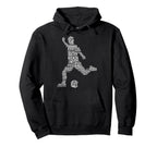 Soccer Player Fan Hoodie - Unique Graphic Men Women