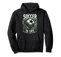 Football Is Life Rest Is Just Details Hoodie - Minimalist Print Men Women
