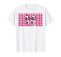 Birthday Soccer Soccer Mom Mama Coquette T-Shirt - Trendy Graphic Unisex