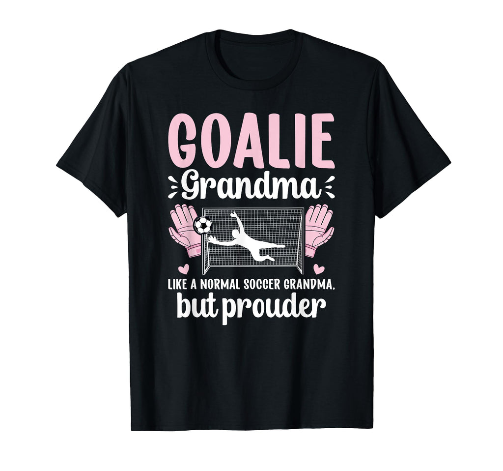 Soccer Goalie Grandma Soccer Keeper T-Shirt - Minimalist Print Men Women